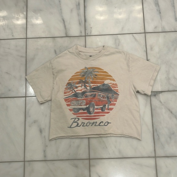 Altar’d State Bronco Cropped Short Sleeve - Picture 1 of 3
